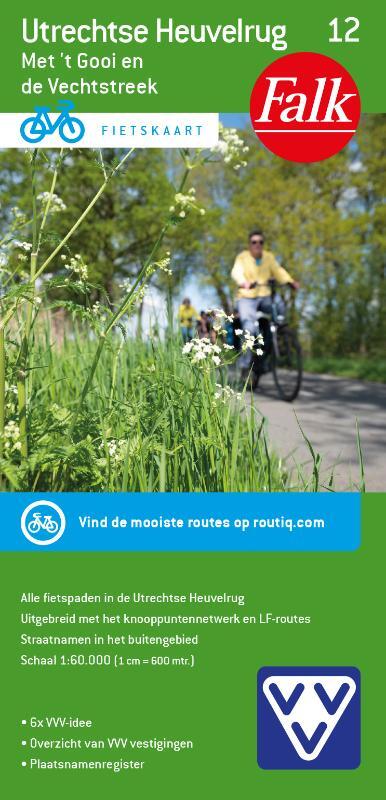 FFK-12 Utrechtse Heuvelrug | VVV fietskaart 1:50.000 * 9789028704961 Falk Fietskaarten met Knooppunten Fietskaarten Utrecht FFK-12 Utrechtse Heuvelrug | VVV fietskaart 1:50.000 * 9789028704961 Falk Fietskaarten met Knooppunten Fietskaarten Utrecht
