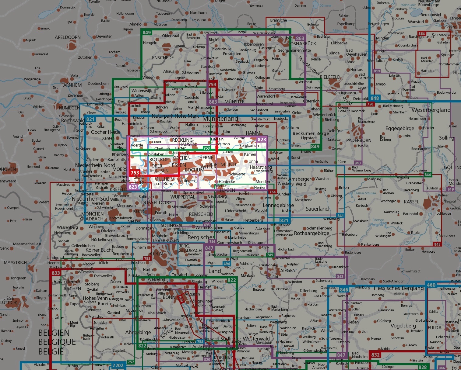 Kompass wandelkaart KP-823 Ruhrgebiet 1:35.000 - set van 2 kaarten 9783991214212 Kompass Wandelkaarten Kompass Nordrhein-Westfalen Wandelkaarten Ruhrgebied Kompass wandelkaart KP-823 Ruhrgebiet 1:35.000 - set van 2 kaarten 9783991214212 Kompass Wandelkaarten Kompass Nordrhein-Westfalen Wandelkaarten Ruhrgebied