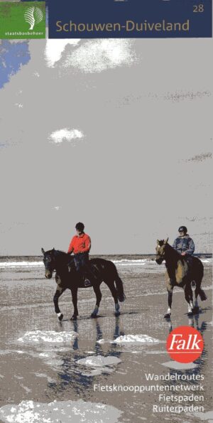 SBB-28  Schouwen Duiveland | wandelkaart 1:25.000 9789028704442  Staatsbosbeheer SBB kaart 1:25.000  Wandelkaarten Zeeland