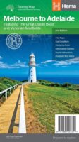 Melbourne to Adelaide 1:900.000 9781865007311  Hema Maps   Landkaarten en wegenkaarten Australië