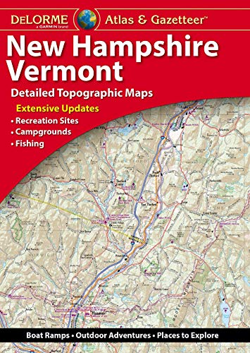 New Hampshire / Vermont Delorme Atlas & Gazetteer 9781946494160 Delorme Delorme Atlassen Wegenatlassen New England New Hampshire / Vermont Delorme Atlas & Gazetteer 9781946494160 Delorme Delorme Atlassen Wegenatlassen New England