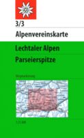 Alpenverein wandelkaart AV-03/3 Lechtaler Alpen Parseier Spitze 1:25.000 [2022] 9783948256210  AlpenVerein Alpenvereinskarten  Wandelkaarten Tirol