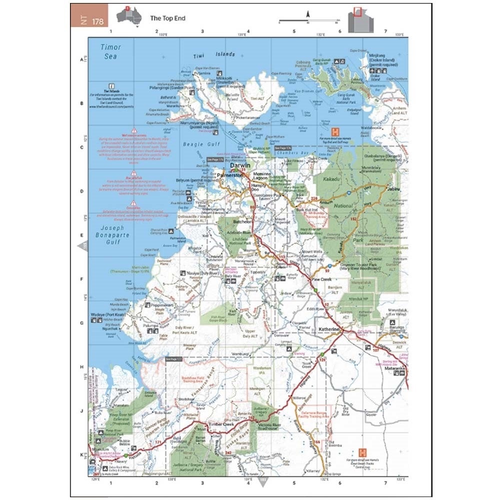 Australia Road + 4WD Atlas (Large) 9781922668011 Hema Maps Wegenatlassen Wegenatlassen Australië Australia Road + 4WD Atlas (Large) 9781922668011 Hema Maps Wegenatlassen Wegenatlassen Australië
