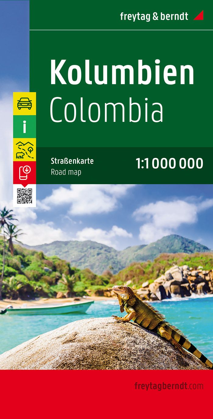 Colombia | autokaart, wegenkaart 1:1.000.000 9783707913958 Freytag & Berndt Landkaarten en wegenkaarten Colombia Colombia | autokaart, wegenkaart 1:1.000.000 9783707913958 Freytag & Berndt Landkaarten en wegenkaarten Colombia