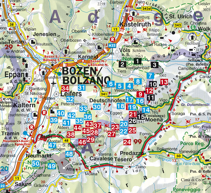 wandelgids Dolomiten 2 Rother Wanderführer - Eggentaler Berge 9783763340590 Bergverlag Rother RWG Wandelgidsen Zuid-Tirol, Dolomieten wandelgids Dolomiten 2 Rother Wanderführer - Eggentaler Berge 9783763340590 Bergverlag Rother RWG Wandelgidsen Zuid-Tirol, Dolomieten