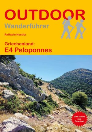 OD-221  Griechenland: E4 Peloponnes | wandelgids (Duitstalig) 9783866867758  Conrad Stein Verlag Outdoor - Der Weg ist das Ziel  Meerdaagse wandelroutes, Wandelgidsen Peloponnesos