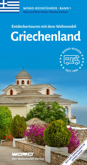 campergids Griekenland (Noord- en Midden) | Griechenland 9783869030180  Womo mit dem Wohnmobil  Op reis met je camper, Reisgidsen Griekenland