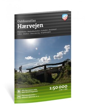 Hærvejen  (Haervejen - Denemarken) wandelatlas 1:50.000 9789189541443  Calazo Calazo Denemarken  Fietsgidsen, Meerdaagse wandelroutes, Wandelgidsen Jutland
