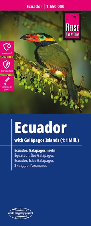 Ecuador landkaart, wegenkaart 1:650.000 9783831773510 Reise Know-How Verlag WMP, World Mapping Project Landkaarten en wegenkaarten Ecuador, Galapagos Ecuador landkaart, wegenkaart 1:650.000 9783831773510 Reise Know-How Verlag WMP, World Mapping Project Landkaarten en wegenkaarten Ecuador, Galapagos
