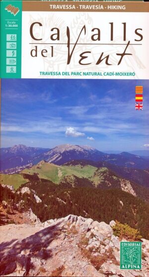 wandelkaart Cavalls del Vent 1:30.000 9788480909334  Editorial Alpina   Wandelkaarten Spaanse Pyreneeën