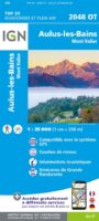 wandelkaart 2048OT Aulus-les-Bains 1:25.000 9782758553656  IGN IGN 25 Franse Pyreneeën  Wandelkaarten Franse Pyreneeën