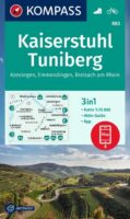 Kompass wandelkaart KP-883 Kaiserstuhl/Tuniberg 9783991216902  Kompass Wandelkaarten Kompass Zwarte Woud  Wandelkaarten Zwarte Woud