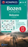 Kompass wandelkaart KP-54 Bozen-Schlern Bolzano-Sciliar 1:50.000 9783991217404  Kompass Wandelkaarten KP50 Zuid-Tirol, Dolomieten  Wandelkaarten Zuid-Tirol, Dolomieten