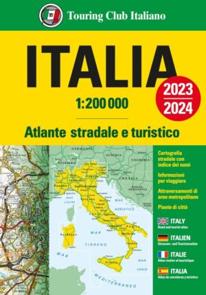 Italia 1/200.000 Atlante Stradale | wegenatlas Italië * 9788836578115  TCI   Wegenatlassen Italië