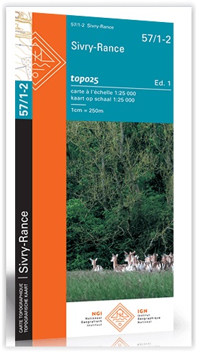 NGI-57/1-2 Sivry - Rance | topografische wandelkaart 1:25.000 9789462354371 Nationaal Geografisch Instituut NGI Wallonië 1:25.000 Wandelkaarten Wallonië (Ardennen) NGI-57/1-2 Sivry - Rance | topografische wandelkaart 1:25.000 9789462354371 Nationaal Geografisch Instituut NGI Wallonië 1:25.000 Wandelkaarten Wallonië (Ardennen)