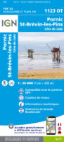 wandelkaart 1123OT St.Nazaire, Pornic, St-Brévin 1:25.000 9782758551805  IGN IGN 25 Loire & Centre  Wandelkaarten Loire & Centre