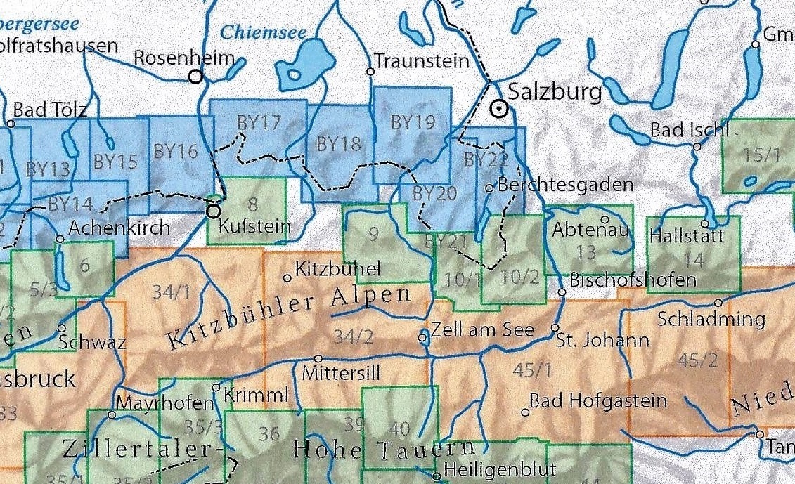 Alpenverein wandelkaart BY-18 Chiemgau, Mitte 1:25.000 9783937530987 Deutscher AlpenVerein Alpenvereinskarten Wandelkaarten Beierse Alpen Alpenverein wandelkaart BY-18 Chiemgau, Mitte 1:25.000 9783937530987 Deutscher AlpenVerein Alpenvereinskarten Wandelkaarten Beierse Alpen