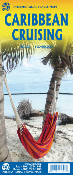ITM Caraìbisch Gebied - Caribbean Cruising 1:2,400,000 9781771291798  International Travel Maps   Landkaarten en wegenkaarten Caribisch Gebied