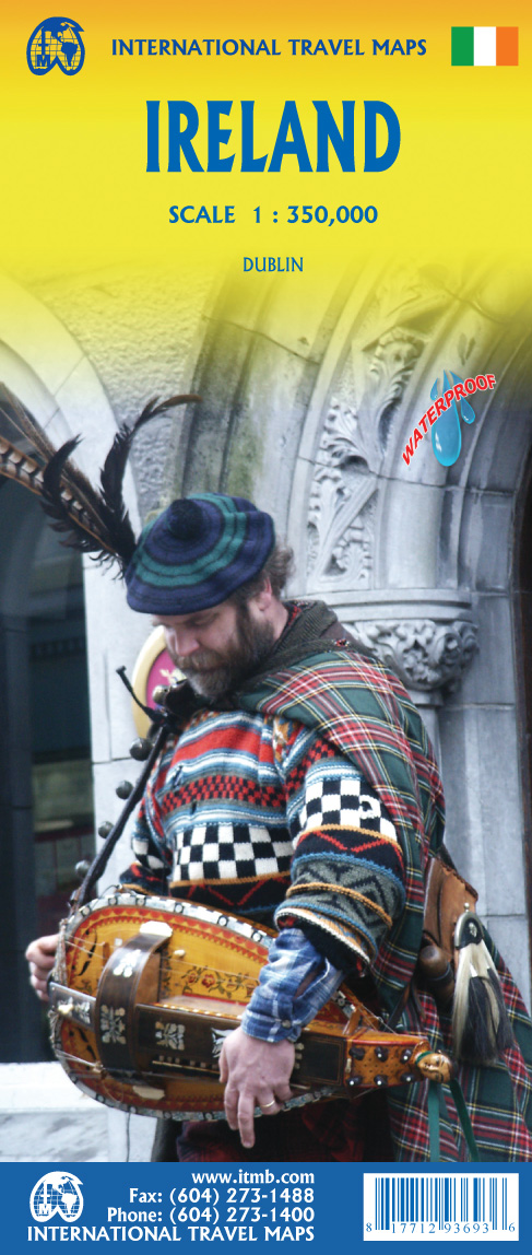 ITM Ireland - Ierland | landkaart, autokaart 1:1.350.000 9781771293693 International Travel Maps Landkaarten en wegenkaarten Ierland ITM Ireland - Ierland | landkaart, autokaart 1:1.350.000 9781771293693 International Travel Maps Landkaarten en wegenkaarten Ierland