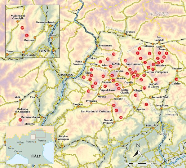 Day Walks in the Dolomites | wandelgids Dolomieten 9781786311214  Cicerone Press   Meerdaagse wandelroutes, Wandelgidsen Zuid-Tirol, Dolomieten