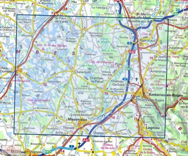 SB-3130 Ambérieu-en-Bugey / Meximieux | wandelkaart 1:25.000 9782758541745 IGN IGN 25 Jura (F) Wandelkaarten Franse Jura SB-3130 Ambérieu-en-Bugey / Meximieux | wandelkaart 1:25.000 9782758541745 IGN IGN 25 Jura (F) Wandelkaarten Franse Jura