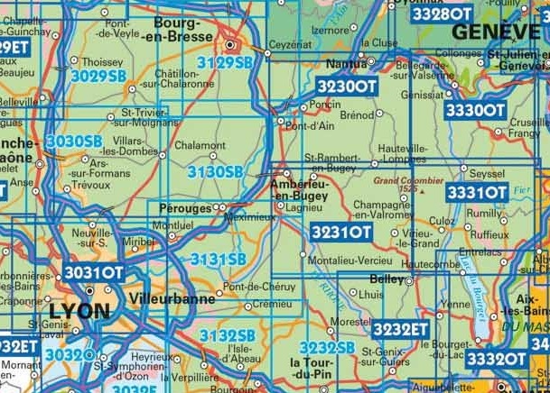 SB-3130 Ambérieu-en-Bugey / Meximieux | wandelkaart 1:25.000 9782758541745 IGN IGN 25 Jura (F) Wandelkaarten Franse Jura SB-3130 Ambérieu-en-Bugey / Meximieux | wandelkaart 1:25.000 9782758541745 IGN IGN 25 Jura (F) Wandelkaarten Franse Jura