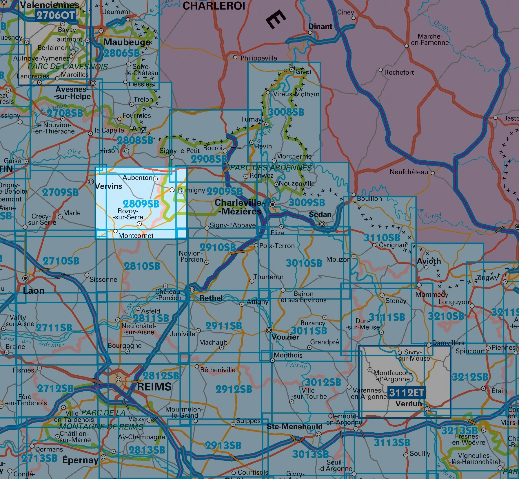 SB-2809 Rozoy-sur-Serre, Aubenton | wandelkaart 1:25.000 9782758549611 IGN IGN 25 Wandelkaarten Champagne, Franse Ardennen SB-2809 Rozoy-sur-Serre, Aubenton | wandelkaart 1:25.000 9782758549611 IGN IGN 25 Wandelkaarten Champagne, Franse Ardennen