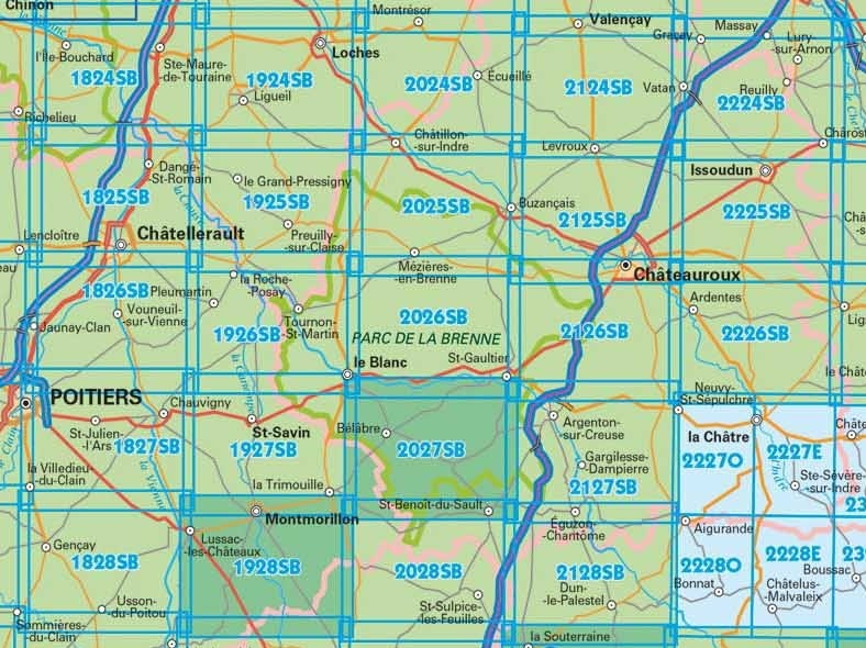 SB-2026 Saint-Gaultier / Rosnay | wandelkaart 1:25.000 9782758553830 IGN IGN 25 Loire & Centre Wandelkaarten Loire & Centre SB-2026 Saint-Gaultier / Rosnay | wandelkaart 1:25.000 9782758553830 IGN IGN 25 Loire & Centre Wandelkaarten Loire & Centre