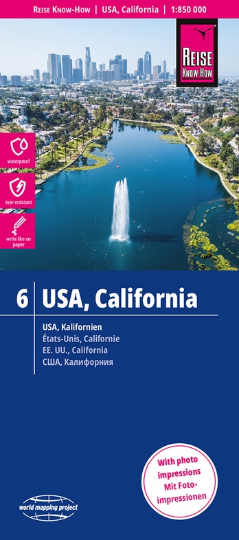 USA-06 California landkaart, wegenkaart 1:850.000 9783831772957 Reise Know-How Verlag WMP, World Mapping Project Landkaarten en wegenkaarten California, Nevada USA-06 California landkaart, wegenkaart 1:850.000 9783831772957 Reise Know-How Verlag WMP, World Mapping Project Landkaarten en wegenkaarten California, Nevada