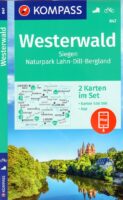 Kompass wandelkaart KP-847 Westerwald, Siegen  1:50.000 9783991218876  Kompass Wandelkaarten Kompass Rheinland-Pfalz  Wandelkaarten Mittelrhein, Lahn, Westerwald