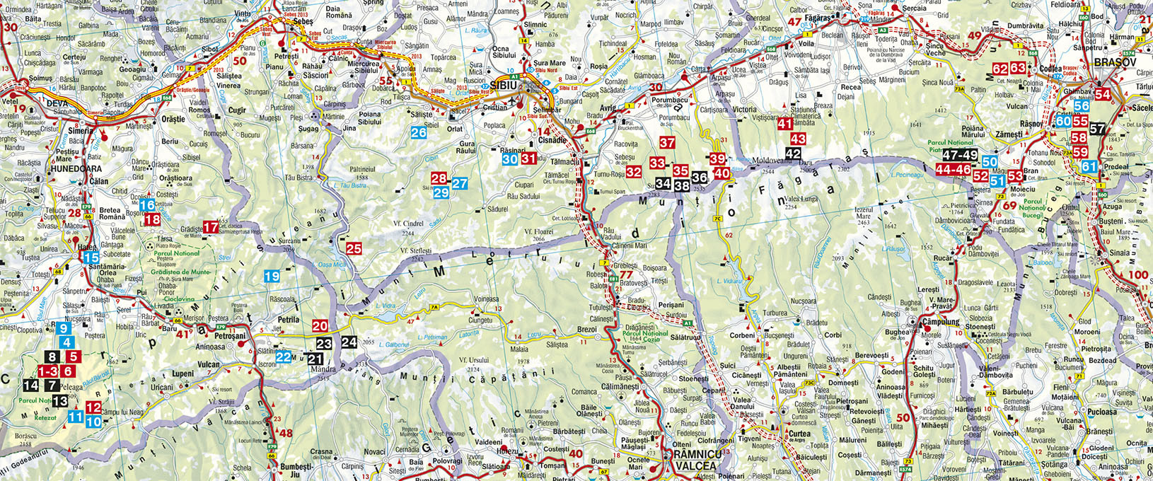 wandelgids Südkarpaten (Roemenië) Rother Wanderführer 9783763344673 Bergverlag Rother RWG Wandelgidsen Roemenië, Moldavië wandelgids Südkarpaten (Roemenië) Rother Wanderführer 9783763344673 Bergverlag Rother RWG Wandelgidsen Roemenië, Moldavië