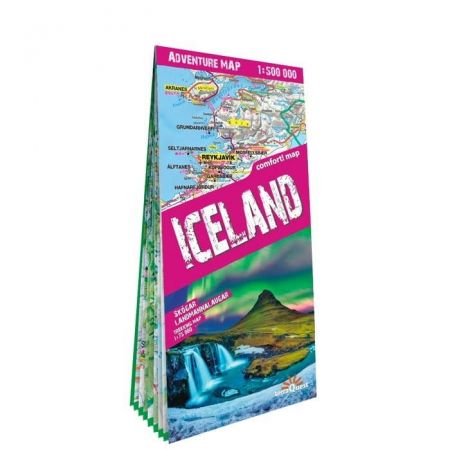 Iceland (IJsland) - Adventure Map 1:500.000 9788361155782 TerraQuest Landkaarten en wegenkaarten, Wandelkaarten IJsland Iceland (IJsland) - Adventure Map 1:500.000 9788361155782 TerraQuest Landkaarten en wegenkaarten, Wandelkaarten IJsland