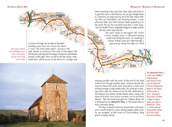 South Downs Way, walking the | wandelgids 9781786311610 Reynolds Cicerone Press   Meerdaagse wandelroutes, Wandelgidsen Zuidoost-Engeland
