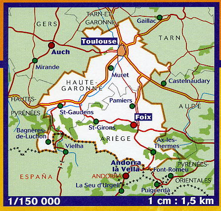 343 Ariège, Haute-Garonne | Michelin wegenkaart 1:150.000 9782067202450 Michelin Local / Departementskaarten Landkaarten en wegenkaarten Franse Pyreneeën 343 Ariège, Haute-Garonne | Michelin wegenkaart 1:150.000 9782067202450 Michelin Local / Departementskaarten Landkaarten en wegenkaarten Franse Pyreneeën