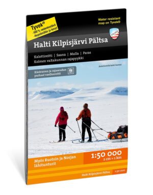 CAL-011 Halti, Kilpisjärvi, Pältsa wandelkaart 1:50.000 9789186773458  Calazo Calazo Fins Lapland  Wandelkaarten Fins Lapland