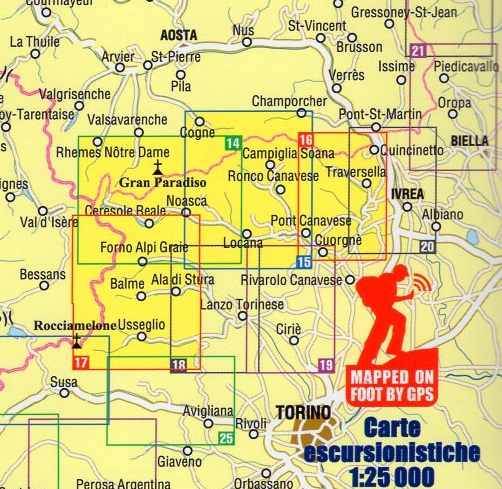 ESC-17 Alte Valli di Lanzo | wandelkaart 1:25.000 9788898520763 Escursionista Carta dei Sentieri 1:25.000 Wandelkaarten Turijn, Piemonte ESC-17 Alte Valli di Lanzo | wandelkaart 1:25.000 9788898520763 Escursionista Carta dei Sentieri 1:25.000 Wandelkaarten Turijn, Piemonte