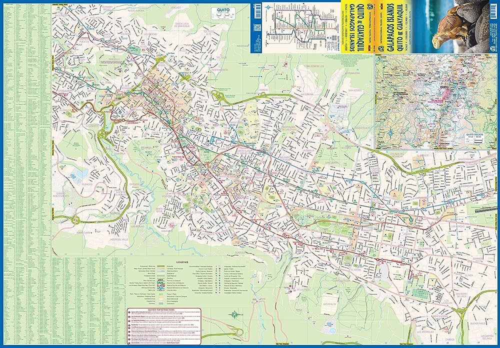 ITM Galapagos Eilanden / Quito / Guayaquil | landkaart, autokaart 1:350.000 (waterproof) 9781771293204 International Travel Maps Landkaarten en wegenkaarten Ecuador, Galapagos ITM Galapagos Eilanden / Quito / Guayaquil | landkaart, autokaart 1:350.000 (waterproof) 9781771293204 International Travel Maps Landkaarten en wegenkaarten Ecuador, Galapagos