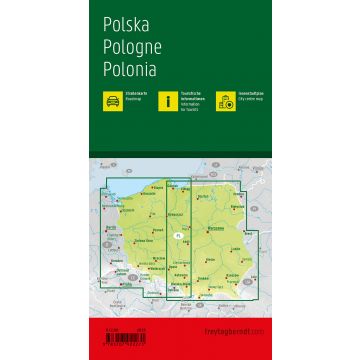Polen | autokaart, wegenkaart 1:500.000 9783707922271 Freytag & Berndt Landkaarten en wegenkaarten Polen Polen | autokaart, wegenkaart 1:500.000 9783707922271 Freytag & Berndt Landkaarten en wegenkaarten Polen