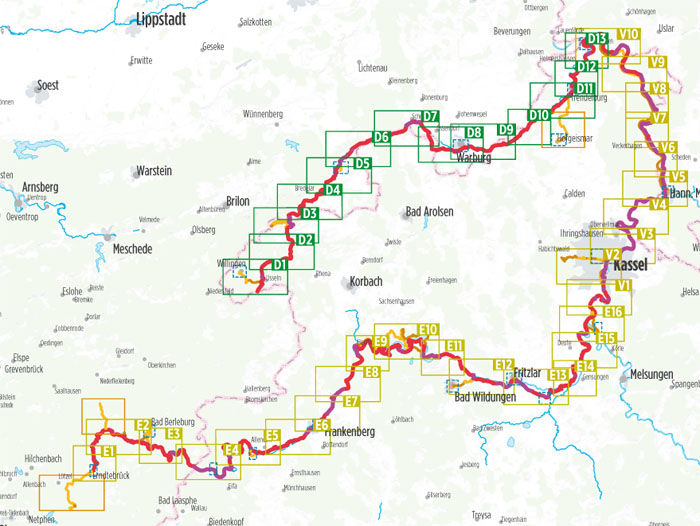 Bikeline Eder-Radweg, Diemel-Radweg | fietsgids 9783711101075 Esterbauer Bikeline Fietsgidsen Hessen Bikeline Eder-Radweg, Diemel-Radweg | fietsgids 9783711101075 Esterbauer Bikeline Fietsgidsen Hessen