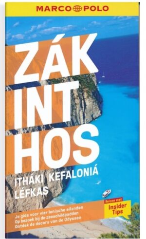 Marco Polo reisgids Zakinthos, Ithaki, Kefallonia, Lefkas * 9783829769952  Marco Polo NL   Reisgidsen Zakynthos