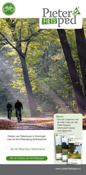 PieterFietsPad | fietsgids Pieterpad 9789083210728 Maarten Goorhuis Nivon / Wandelnet   Fietsgidsen, Meerdaagse fietsvakanties Nederland