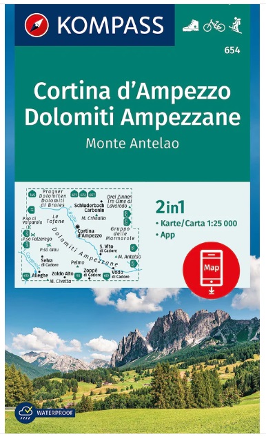 Kompass wandelkaart KP-654 Cortina d Ampezzo 1:50.000 9783991540397 Kompass Wandelkaarten Kompass Italië Wandelkaarten Toscane, Florence Kompass wandelkaart KP-654 Cortina d Ampezzo 1:50.000 9783991540397 Kompass Wandelkaarten Kompass Italië Wandelkaarten Toscane, Florence