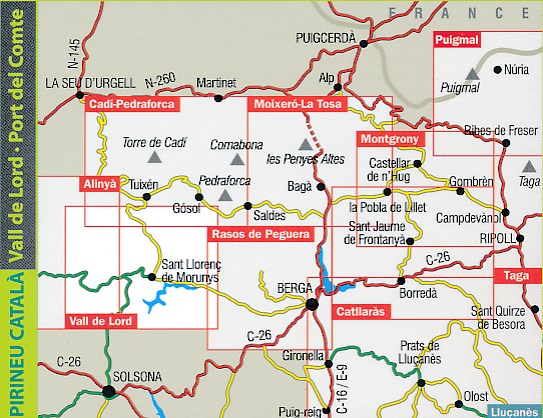 wandelkaart Val de Lord, Port del Comte 1:25.000 9788480909754 Editorial Alpina Wandelkaarten Spaanse Pyreneeën wandelkaart Val de Lord, Port del Comte 1:25.000 9788480909754 Editorial Alpina Wandelkaarten Spaanse Pyreneeën