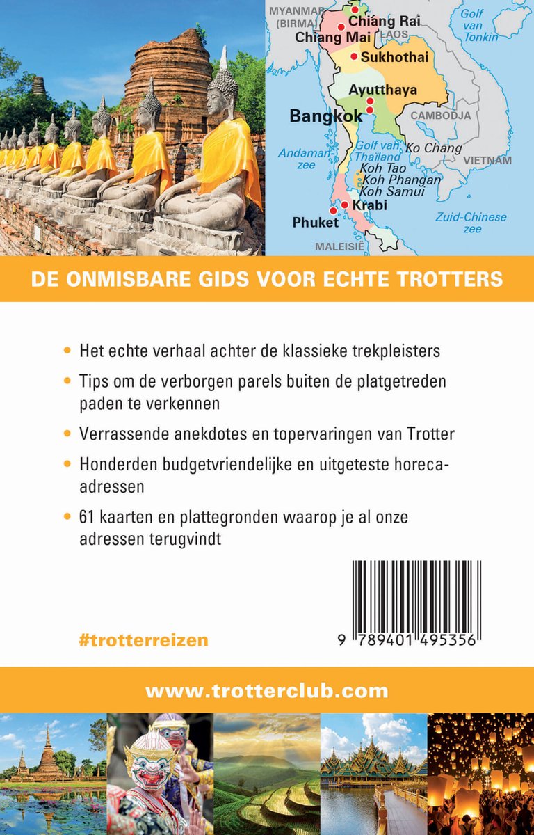 Trotter Thailand 9789401495356 Trotter Reisgidsen Thailand Trotter Thailand 9789401495356 Trotter Reisgidsen Thailand