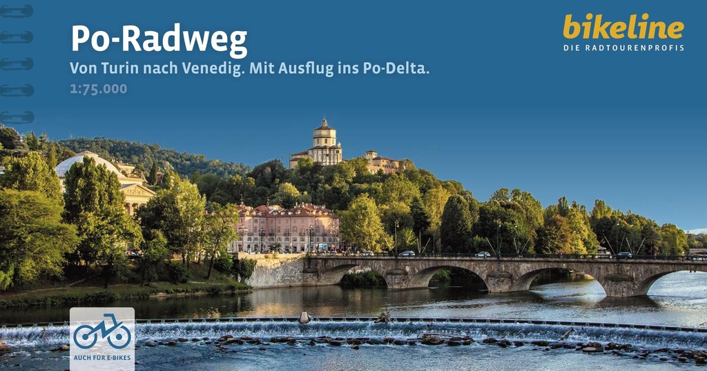 Bikeline Po-Radweg | fietsgids 9783711100825 Esterbauer Bikeline Fietsgidsen, Meerdaagse fietsvakanties Noord-Italië Bikeline Po-Radweg | fietsgids 9783711100825 Esterbauer Bikeline Fietsgidsen, Meerdaagse fietsvakanties Noord-Italië