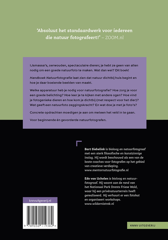 Handboek natuurfotografie 9789050119382 Bart Siebelink KNNV Fotoboeken, Natuurgidsen Reisinformatie algemeen Handboek natuurfotografie 9789050119382 Bart Siebelink KNNV Fotoboeken, Natuurgidsen Reisinformatie algemeen