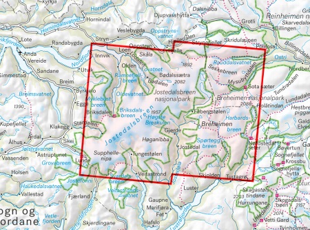 CAL-079 Jostedalsbreen & Breheimen wandelkaart 1:50.000 9789189371545 Calazo Calazo Noorwegen midden Wandelkaarten Midden-Noorwegen CAL-079 Jostedalsbreen & Breheimen wandelkaart 1:50.000 9789189371545 Calazo Calazo Noorwegen midden Wandelkaarten Midden-Noorwegen