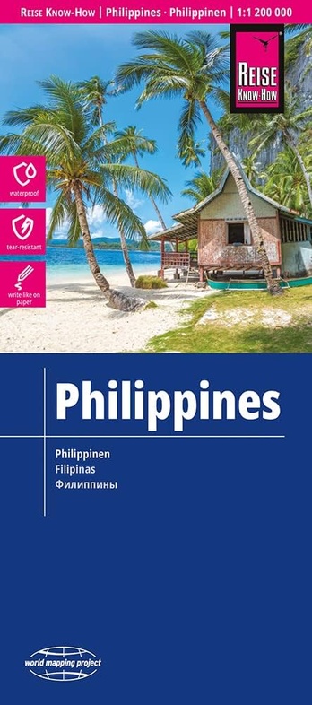 Filipijnen / Philippines landkaart, wegenkaart 1:1.200.000 9783831774524 Reise Know-How Verlag WMP, World Mapping Project Landkaarten en wegenkaarten Filippijnen Filipijnen / Philippines landkaart, wegenkaart 1:1.200.000 9783831774524 Reise Know-How Verlag WMP, World Mapping Project Landkaarten en wegenkaarten Filippijnen
