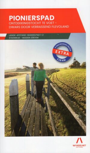 wandelgids LAW 1-2  Pionierspad 9789492641182  Nivon / Wandelnet LAW-Gidsen  Meerdaagse wandelroutes, Wandelgidsen Flevoland en het IJsselmeer