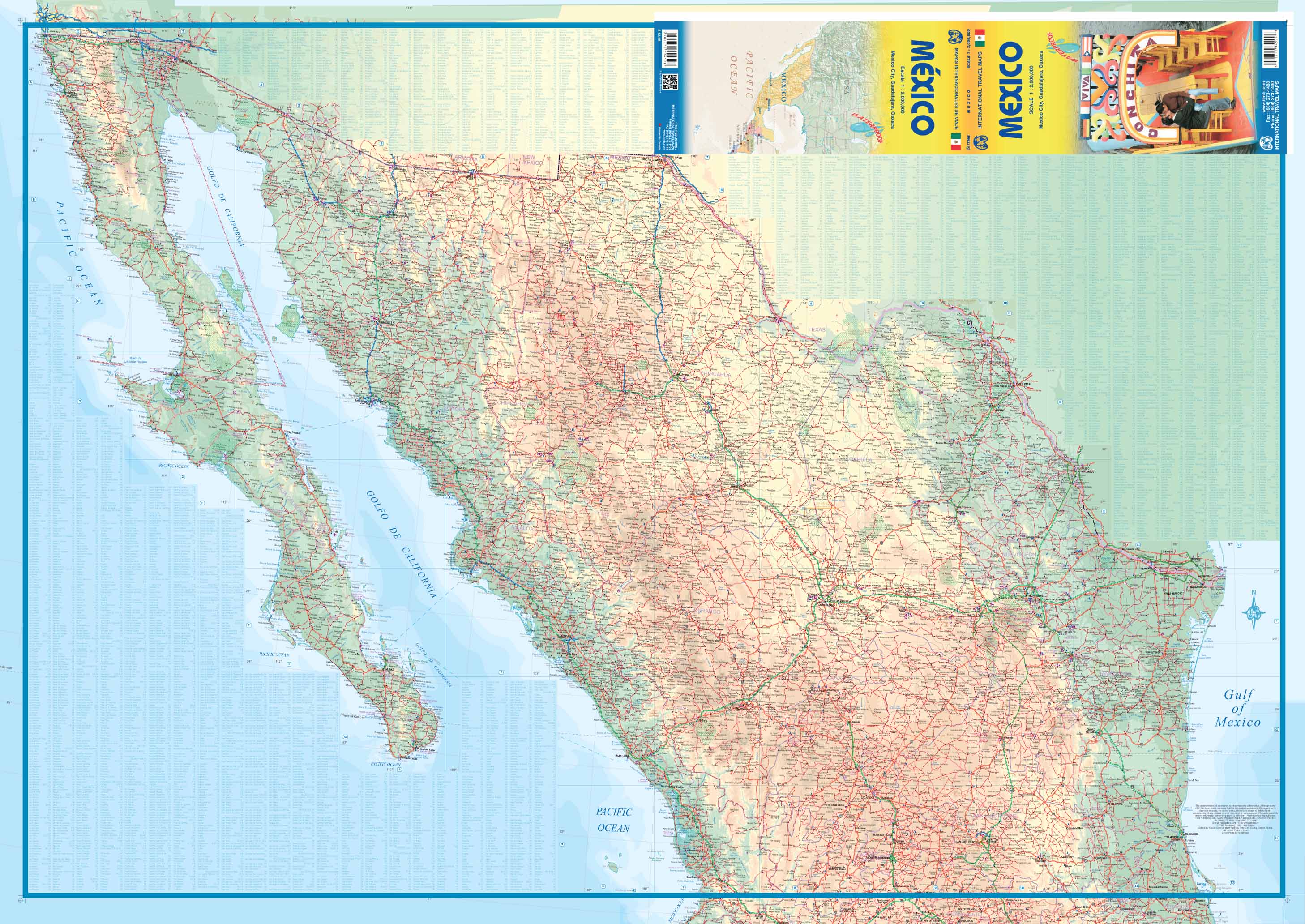 ITM Mexico | landkaart, autokaart 1:2.000.000 9781771294775 International Travel Maps Landkaarten en wegenkaarten Mexico (en de Maya-regio) ITM Mexico | landkaart, autokaart 1:2.000.000 9781771294775 International Travel Maps Landkaarten en wegenkaarten Mexico (en de Maya-regio)
